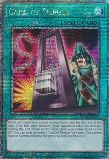 Card of Demise (V.2 - Quarter Century Secret Rare) - Quarter Century Bonanza (Quarter Century Secret Rare) [RA03-265]