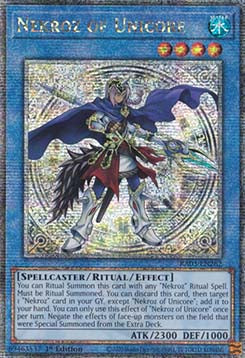 Nekroz of Unicore (V.2 - Quarter Century Secret Rare) - Quarter Century Bonanza (Quarter Century Secret Rare) [RA03-262]
