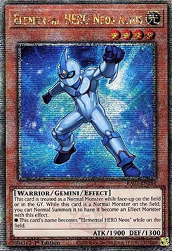 Elemental HERO Neos Alius (V.2 - Quarter Century Secret Rare) - Quarter Century Bonanza (Quarter Century Secret Rare) [RA03-184]