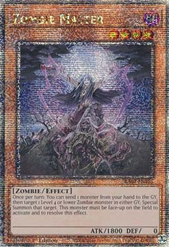 Zombie Master (V.2 - Quarter Century Secret Rare) - Quarter Century Bonanza (Quarter Century Secret Rare) [RA03-185]