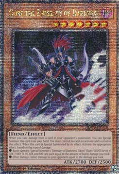 Gorz the Emissary of Darkness (V.2 - Quarter Century Secret Rare) - Quarter Century Bonanza (Quarter Century Secret Rare) [RA03-210]