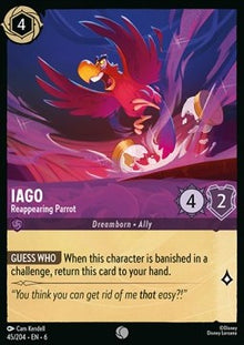 Iago - Reappearing Parrot - Azurite Sea (Common) [6AZS-45]