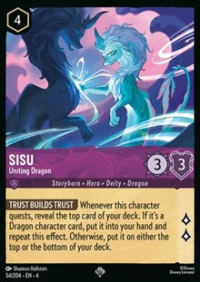 Sisu - Uniting Dragon - Azurite Sea (Super Rare) [6AZS-54]