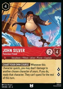 John Silver - Ferocious Friend - Azurite Sea (Uncommon) [6AZS-109]