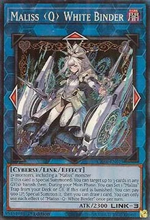 Maliss Q White Binder (V.2 - Collectors Rare) - Crossover Breakers (Collectors Rare) [CRBR-019]