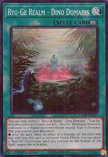 Ryu-Ge Realm - Dino Domains (V.2 - Super Rare) - Crossover Breakers (Super Rare) [CRBR-037]
