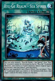 Ryu-Ge Realm - Sea Spires (V.2 - Super Rare) - Crossover Breakers (Super Rare) [CRBR-038]