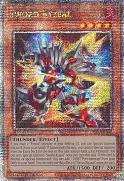 Sword Ryzeal (V.3 - Quarter Century Secret Rare) - Crossover Breakers (Quarter Century Secret Rare) [CRBR-001]