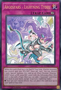 Argostars - Lightning Tydeu (V.1 - Ultra Rare) - Supreme Darkness (Ultra Rare) [SUDA-071]