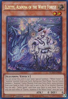 Elzette, Azamina of the White Forest (V.1 - Secret Rare) - Supreme Darkness (Secret Rare) [SUDA-008]