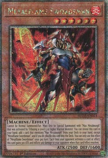 Metalflame Swordsman (V.2 - Quarter Century Secret Rare) - Supreme Darkness (Quarter Century Secret Rare) [SUDA-014]