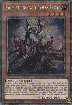 Primite Dragon Ether Beryl (V.2 - Quarter Century Secret Rare) - Supreme Darkness (Quarter Century Secret Rare) [SUDA-015]