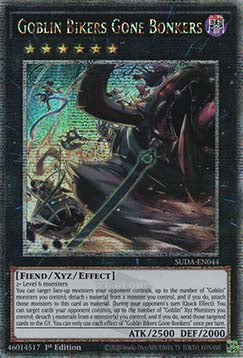 Goblin Bikers Gone Bonkers (V.2 - Quarter Century Secret Rare) - Supreme Darkness (Quarter Century Secret Rare) [SUDA-044]
