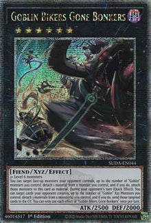 Goblin Bikers Gone Bonkers (V.2 - Quarter Century Secret Rare) - Supreme Darkness (Quarter Century Secret Rare) [SUDA-044]