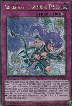 Argostars - Lightning Tydeu (V.2 - Quarter Century Secret Rare) - Supreme Darkness (Quarter Century Secret Rare) [SUDA-071]