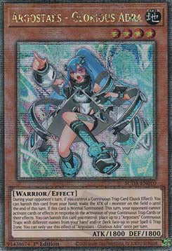 Argostars - Glorious Adra (V.3 - Quarter Century Secret Rare) - Supreme Darkness (Quarter Century Secret Rare) [SUDA-010]