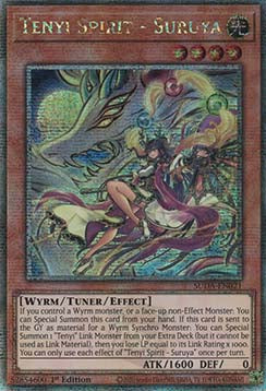 Tenyi Spirit - Suruya (V.2 - Quarter Century Secret Rare) - Supreme Darkness (Quarter Century Secret Rare) [SUDA-021]