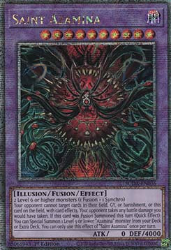 Saint Azamina (V.2 - Quarter Century Secret Rare) - Supreme Darkness (Quarter Century Secret Rare) [SUDA-036]