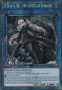 A Bao A Qu, the Lightless Shadow (V.2 - Quarter Century Secret Rare) - Supreme Darkness (Quarter Century Secret Rare) [SUDA-049]