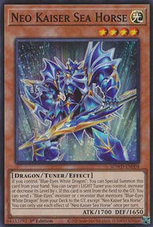 Neo Kaiser Sea Horse - Structure Deck: Blue-Eyes White Destiny (Super Rare) [SDWD-004]