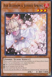 Ash Blossom & Joyous Spring - Structure Deck: Blue-Eyes White Destiny (Common) [SDWD-017]