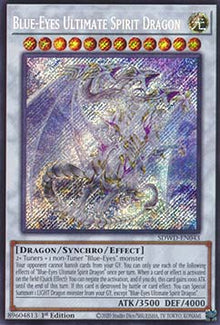 Blue-Eyes Ultimate Spirit Dragon (V.2 - Secret Rare) - Structure Deck: Blue-Eyes White Destiny (Secret Rare) [SDWD-043]