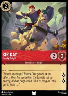 Sir Kay - Unruly Knight - Archazia's Island (Uncommon) [7ARI-144]