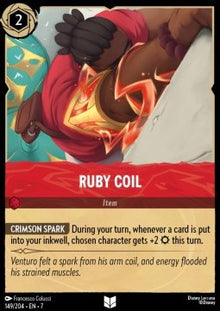 Ruby Coil - Archazia's Island (Uncommon) [7ARI-149]