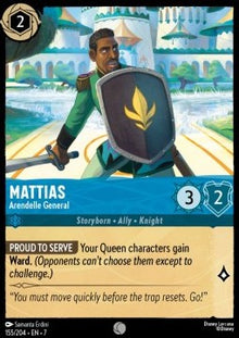 Mattias - Arendelle Guard - Archazia's Island (Common) [7ARI-155]