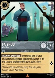 Fa Zhou - War Hero - Archazia's Island (Rare) [7ARI-188]