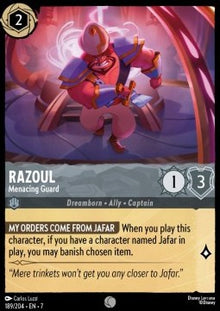 Razoul - Menacing Guard - Archazia's Island (Common) [7ARI-189]