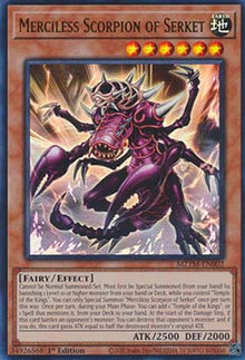 Merciless Scorpion of Serket (V.1 - Ultra Rare) - Maze of the Master (Ultra Rare) [MZTM-002]