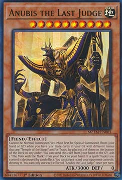 Anubis the Last Judge (V.1 - Ultra Rare) - Maze of the Master (Ultra Rare) [MZTM-003]
