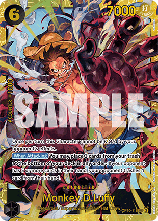Monkey.D.Luffy (OP10-118) (V.1) - Royal Blood (Secret Rare) [OP10-118]