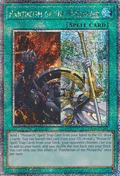 Pantheism of the Monarchs (V.2 - Quarter Century Secret Rare) - Quarter Century Stampede (Quarter Century Secret Rare) [RA04-261]
