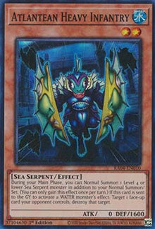 Atlantean Heavy Infantry (V.1 - Super Rare) - Quarter Century Stampede (Super Rare) [RA04-010]