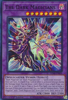 The Dark Magicians (V.1 - Super Rare) - Quarter Century Stampede (Super Rare) [RA04-054]