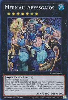 Mermail Abyssgaios (V.1 - Super Rare) - Quarter Century Stampede (Super Rare) [RA04-065]