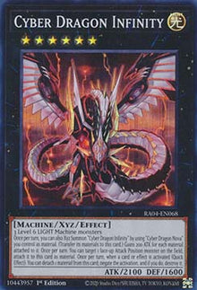 Cyber Dragon Infinity (V.1 - Super Rare) - Quarter Century Stampede (Super Rare) [RA04-068]