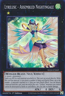 Lyrilusc - Assembled Nightingale (V.1 - Super Rare) - Quarter Century Stampede (Super Rare) [RA04-069]
