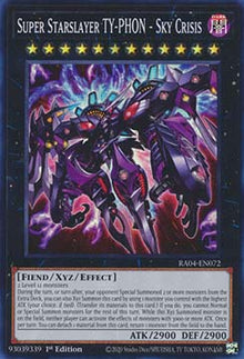 Super Starslayer TY-PHON - Sky Crisis (V.1 - Super Rare) - Quarter Century Stampede (Super Rare) [RA04-072]