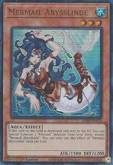 Mermail Abysslinde (V.2 - Ultra Rare) - Quarter Century Stampede (Ultra Rare) [RA04-011]