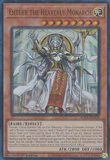 Ehther the Heavenly Monarch (V.2 - Ultra Rare) - Quarter Century Stampede (Ultra Rare) [RA04-018]