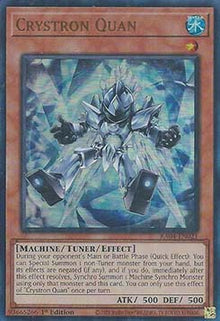 Crystron Quan (V.2 - Ultra Rare) - Quarter Century Stampede (Ultra Rare) [RA04-021]