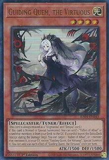 Guiding Quem, the Virtuous (V.2 - Ultra Rare) - Quarter Century Stampede (Ultra Rare) [RA04-043]