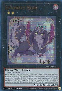Epurrely Noir (V.2 - Ultra Rare) - Quarter Century Stampede (Ultra Rare) [RA04-071]