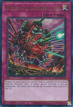 Destructive Daruma Karma Cannon (V.2 - Ultra Rare) - Quarter Century Stampede (Ultra Rare) [RA04-103]