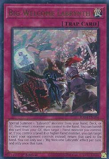 Big Welcome Labrynth (V.2 - Ultra Rare) - Quarter Century Stampede (Ultra Rare) [RA04-104]