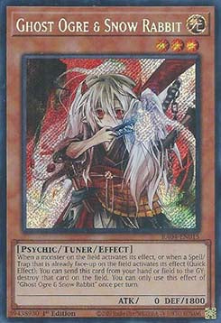 Ghost Ogre & Snow Rabbit (V.3 - Secret Rare) - Quarter Century Stampede (Secret Rare) [RA04-015]
