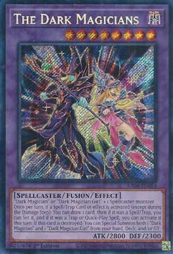 The Dark Magicians (V.3 - Secret Rare) - Quarter Century Stampede (Secret Rare) [RA04-054]